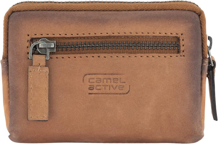 camel active bags Dallas Herren Schlüsseletui Schlüsseltasche Leder Mittelgross Cognac cognac