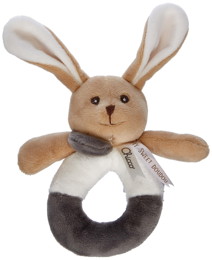 Chicco 00009616000000 Häschen-Rassel, beige, beige