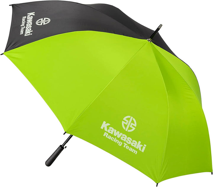 Kawasaki SPORTS Regenschirm gross UMBRELLA schwarz grün