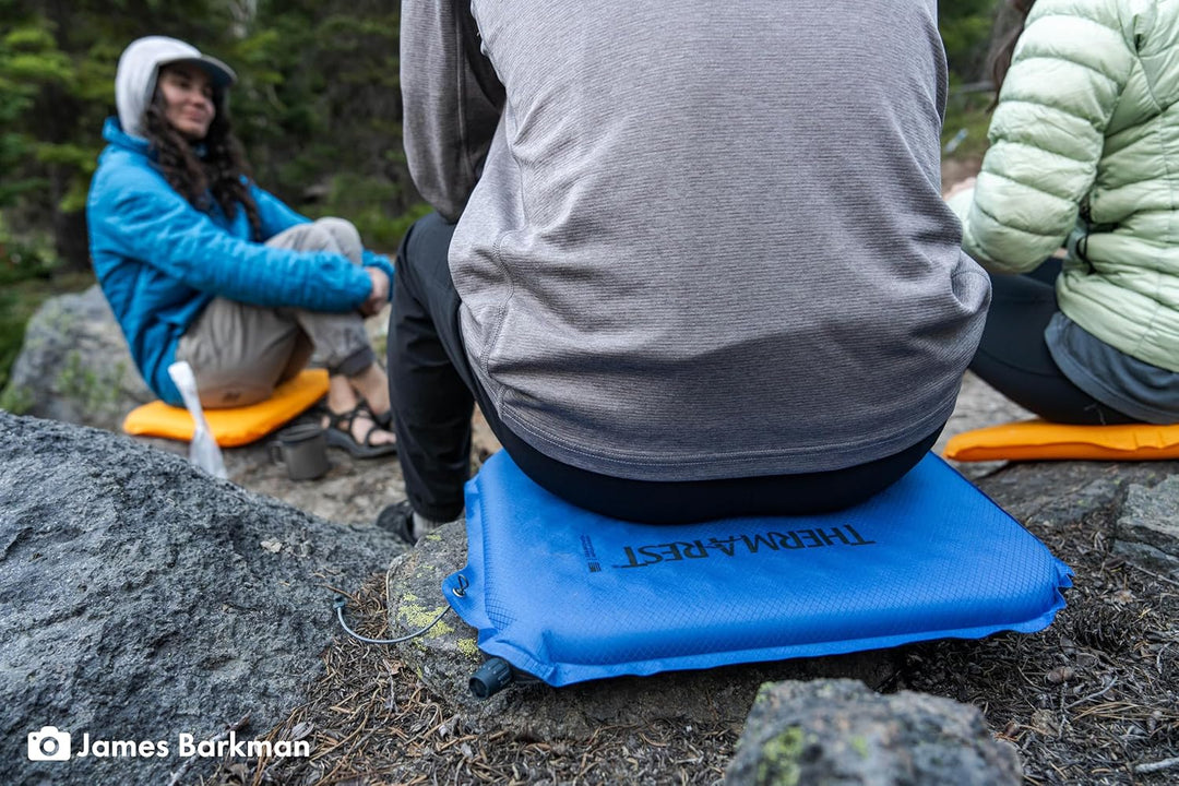 Therm-a-Rest Lite Seat Ultraleichtes aufblasbares Sitzkissen Grün, Grün