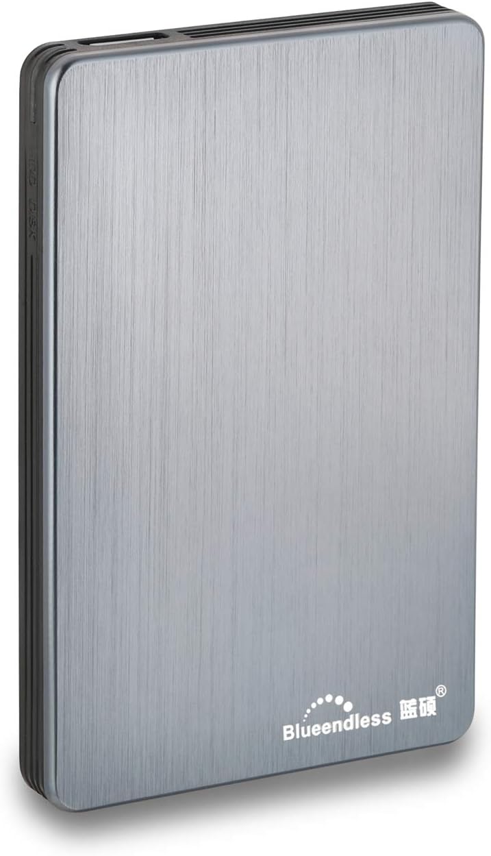 Blueendless 250GB Tragbare Externe Festplatte USB3.0 6,3 cm (2,5 Zoll) für PC, Laptop, Computer (250