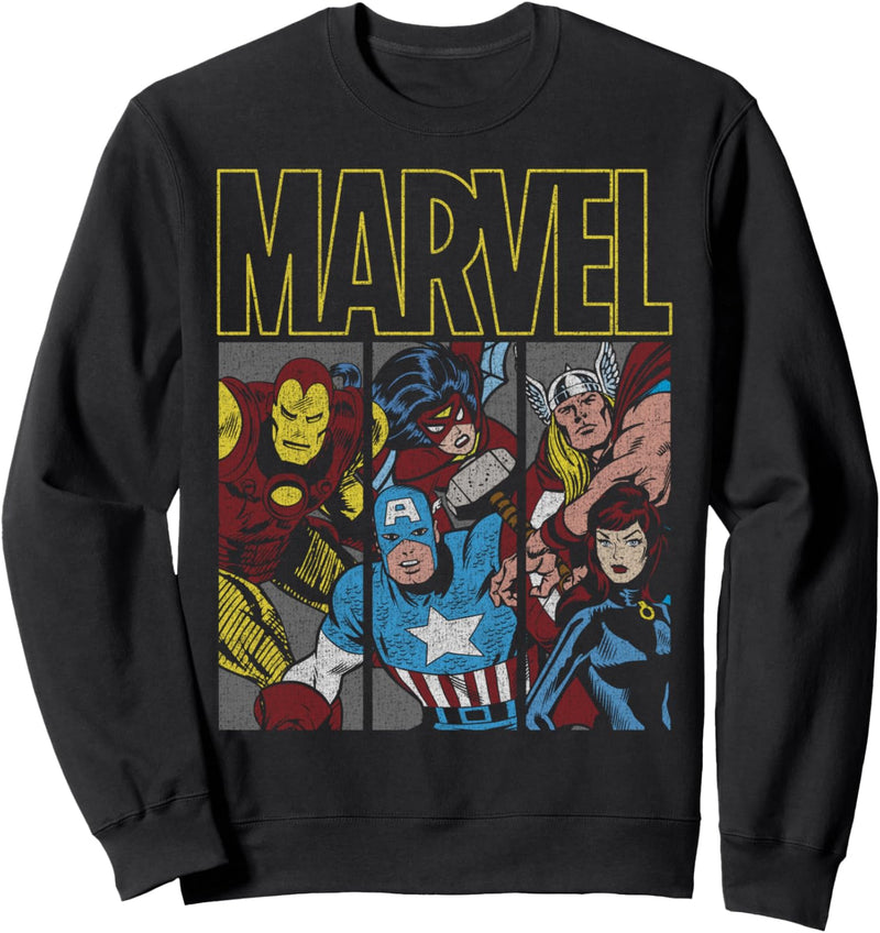 Marvel Avengers Panels Logo Sweatshirt