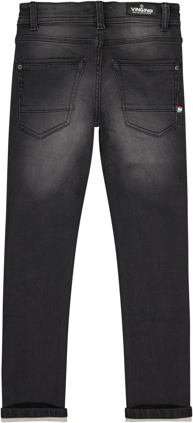 Vingino Jungen Davino Jeans 176 Black Denim, 176 Black Denim