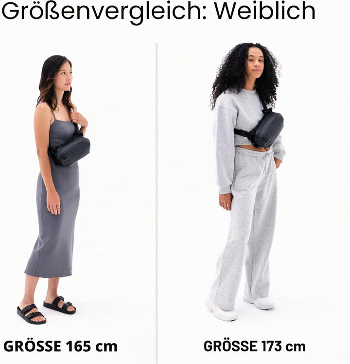 WANDRD D1 Gürteltasche - Umhängetasche für Wandern, Reisen, Festivals, Sport und mehr - Wetterfest f