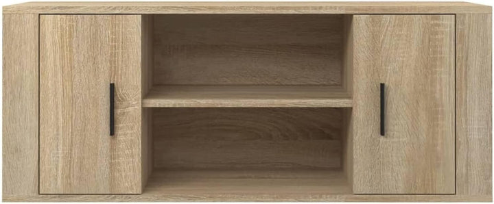 Tidyard TV Schrank mit 4 Fächer Lowboard TV Möbel Fernsehschrank Fernsehtisch TV Board Fernsehmöbel