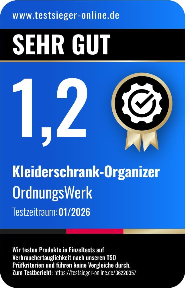 Kleiderschrank Organizer 4er Set – faltbare, stapelbare Aufbewahrungsboxen aus PP Kunststoff für Kle