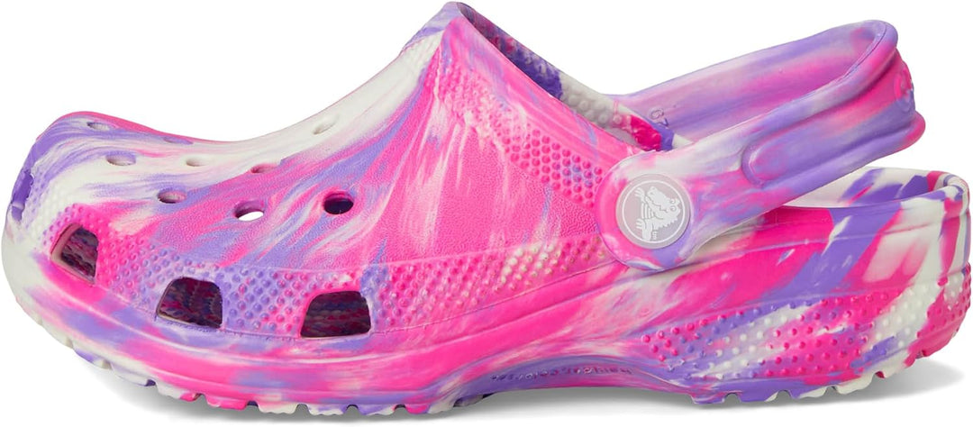 Crocs Classic Out of This Worldiicgk Unisex Kinder Sneaker 31 EU Pink Crush Multi Glow in The Dark,