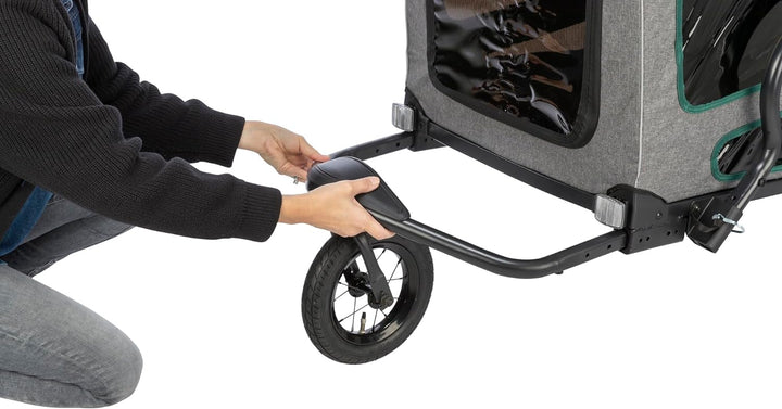 TRIXIE Jogger-Umbausatz für Fahrradanhänger 12804-12805