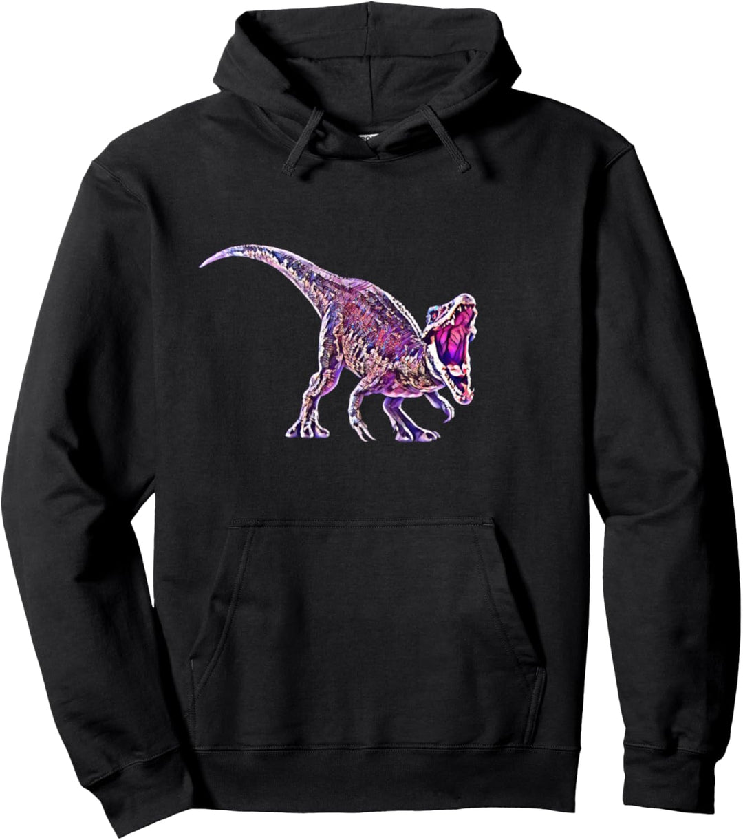 Baryonyx Dinosaurier Motiv Dino Saurier Urzeit Zähne Pullover Hoodie