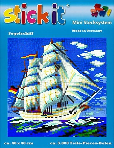 stickit Mini Stecksystem Segelschiff ca. 5.000 Teile Nr. 41132