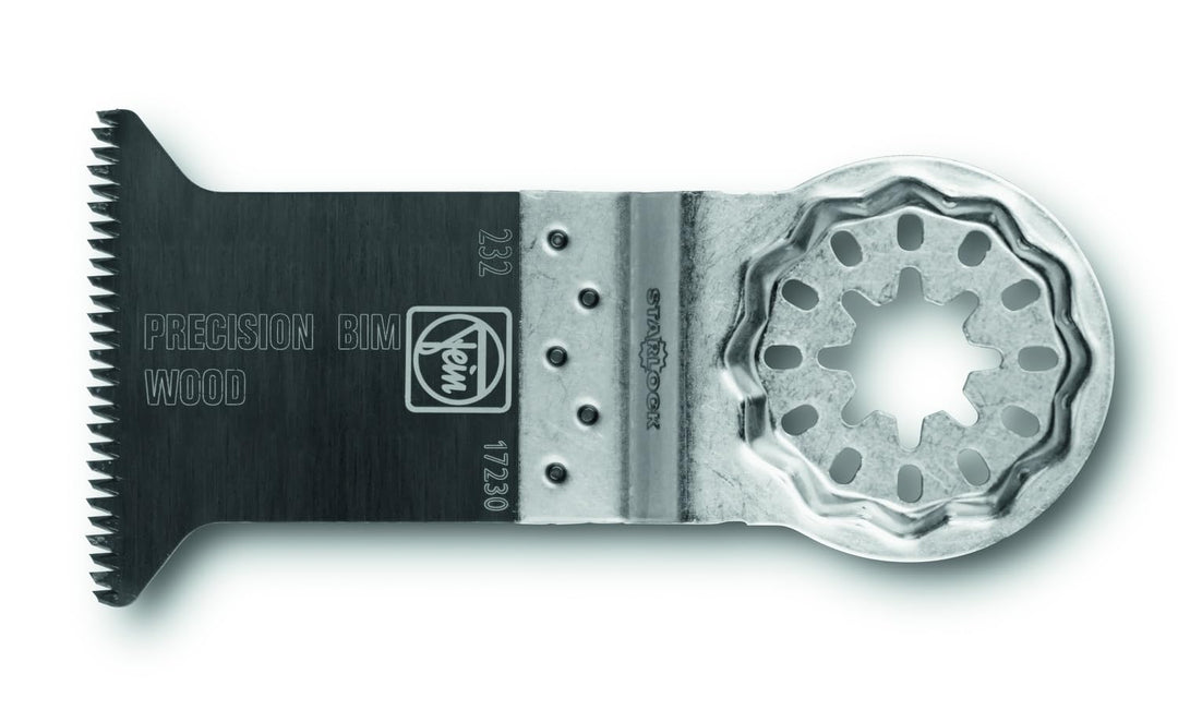 FEIN E-Cut Precision-Sägeblatt, Ve. 5 St., Breite 65 mm, Länge 50 mm, Aufnahme Starlock, Doppelreihi