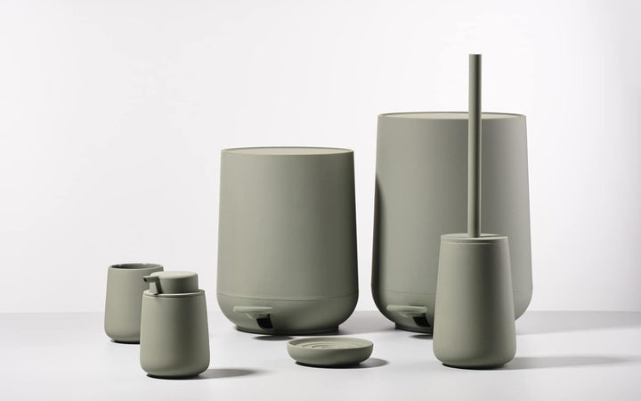 Zone Denmark Nova Mülleimer fürs Bad, Kosmetikeimer, Abfalleimer fürs Badezimmer, Durchm. 23 cm, Höh