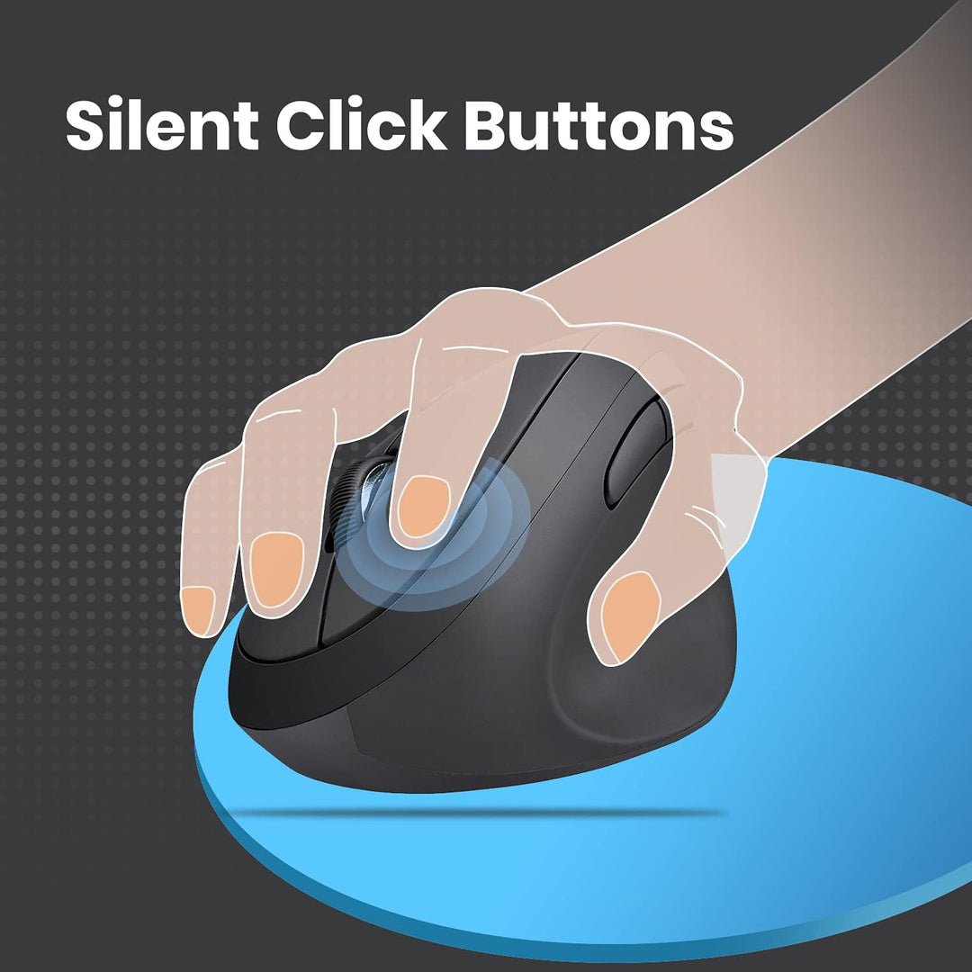 Perixx PERIMICE-719 Ergonomische Maus - Vertikales Design -Extra für kleine Handgrössen und für Unte