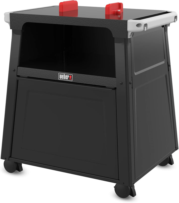 Weber Premium-Standfuss für alle Lumin Elektrogrills - fest und stabil, geschlossener Schrank mit of