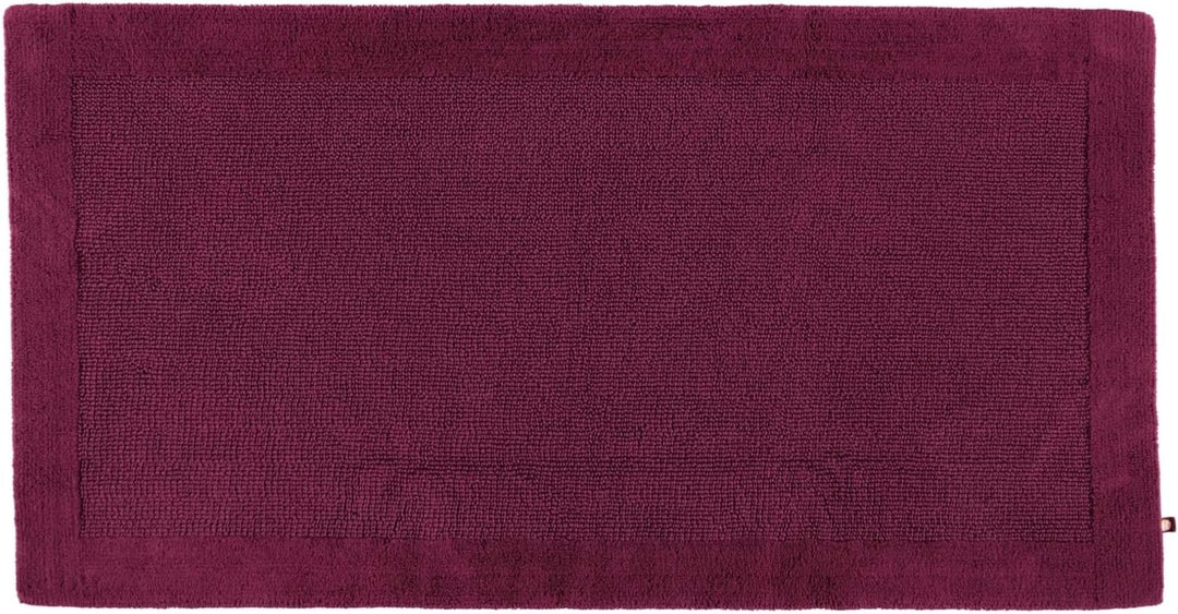 RHOMTUFT Prestige Badteppich 100% Baumwolle 237 Brombeer, 80 x 160 cm 80 x 160 cm Badteppich 237 Bro