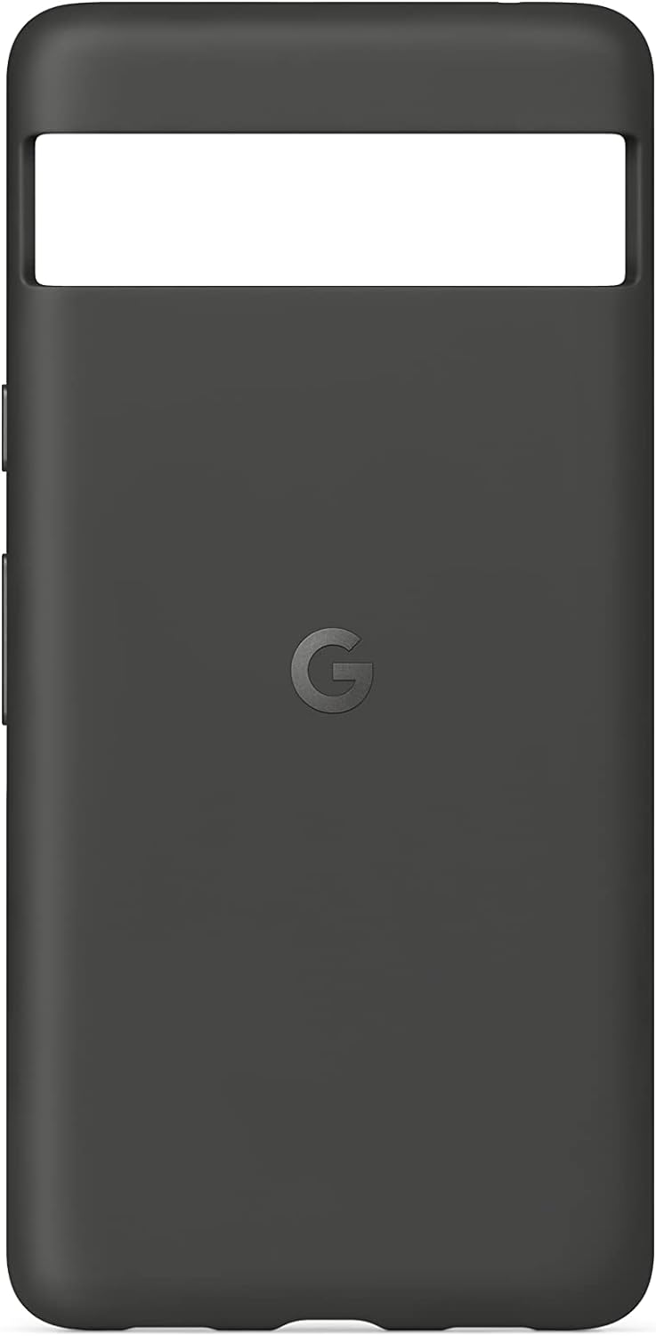 Google Pixel 7a Case – Langlebige Silikon-Schutzhülle für Android-Smartphone – Charcoal Charcoal Sin