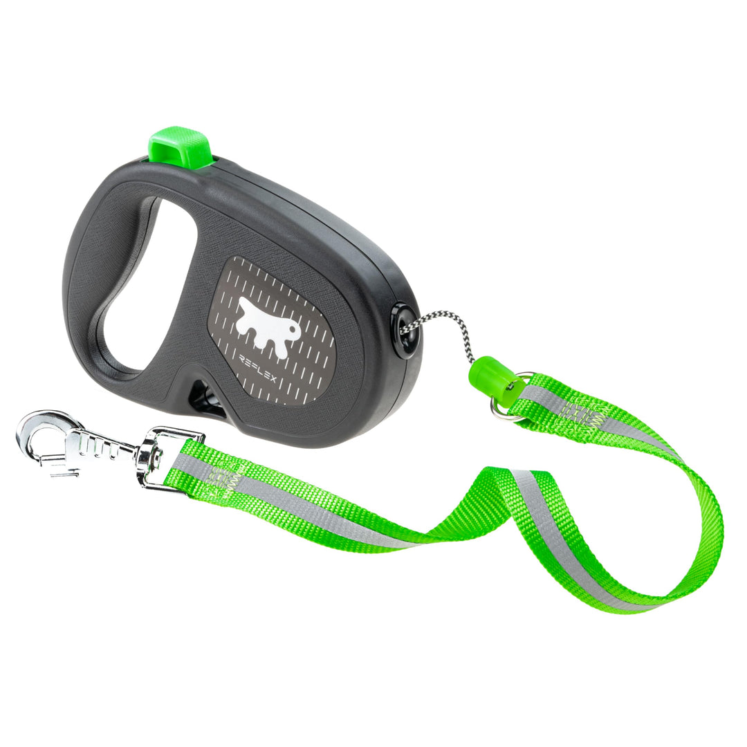 Ferplast Reflektierende Hundeleine Flippy ONE Reflex, Rollleine grosse Hunde bis 35 kg. Ausziehbare