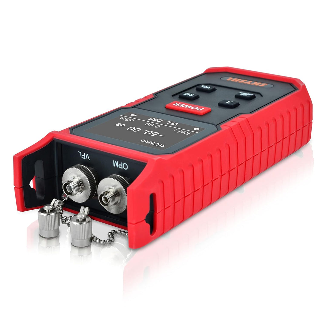 800nm~1700nm Optisches Leistungsmessgerät(Eingebaute VFL) -50~+26dBm FTTH Optical Fiber Power Meter
