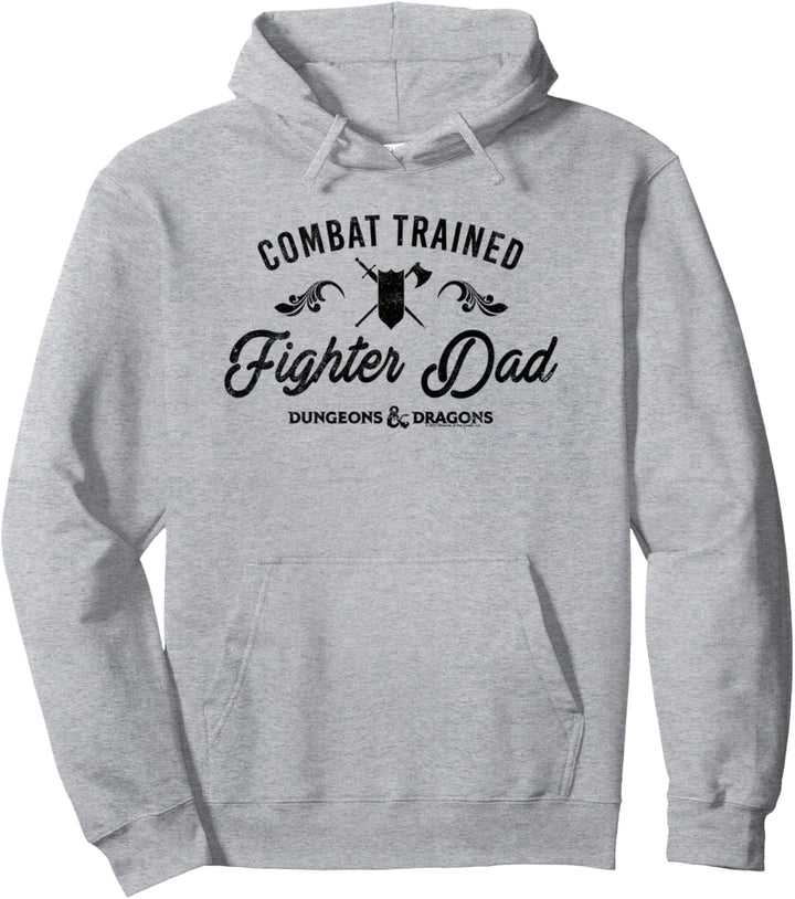 Dungeons & Dragons Combat Trained Fighter Dad Pullover Hoodie