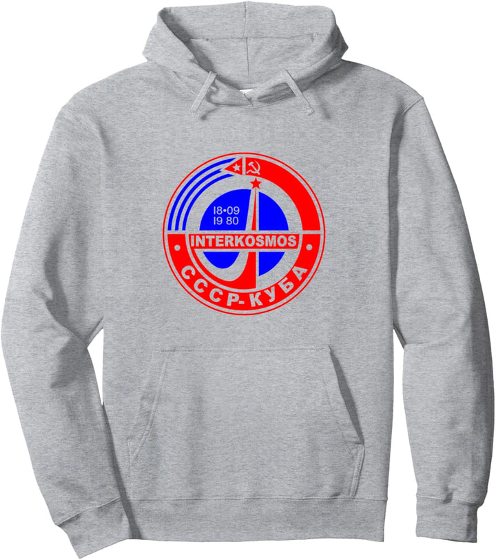 CCCP UdSSR Interkosmos Grafik Sowjetunion Space Socialist Pullover Hoodie
