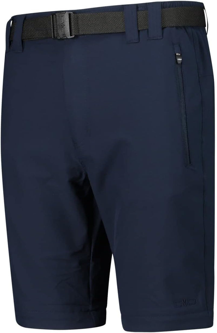 CMP Herren Pantaloni Zip Off Elasticizzati Da Uomo Hose 60 B.blau, 60 B.blau