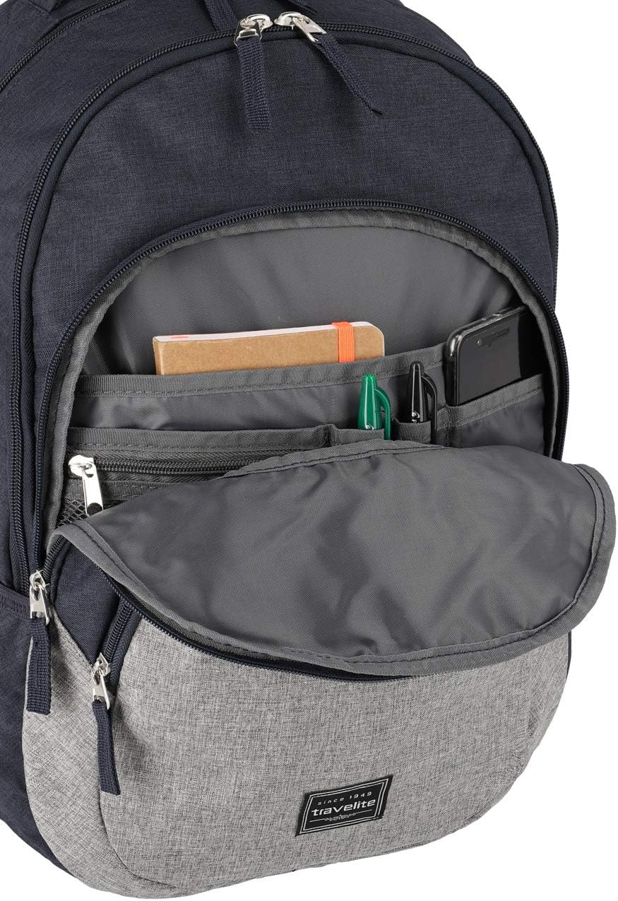 Travelite Handgepäck Rucksack mit Laptop Fach 15,6 Zoll &amp; Rucksack Handgepäck mit Laptop Fach 15,6 Z