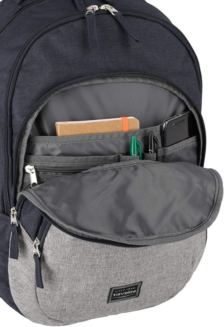 Travelite Handgepäck Rucksack mit Laptop Fach 15,6 Zoll &amp; Rucksack Handgepäck mit Laptop Fach 15,6 Z