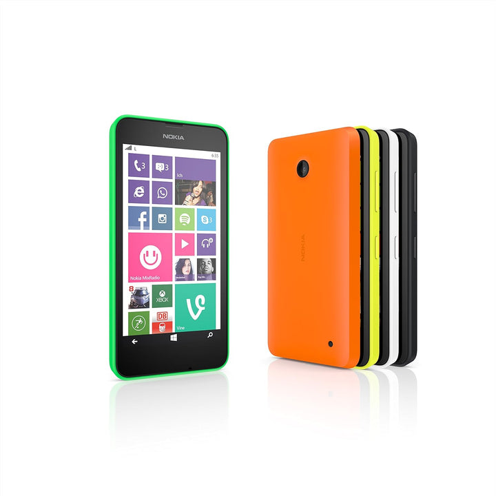 Nokia Lumia 635 Smartphone Mikro SIM (11,9 cm (4,6 Zoll) Touchscreen, 5 Megapixel Kamera, Win 8.1) g