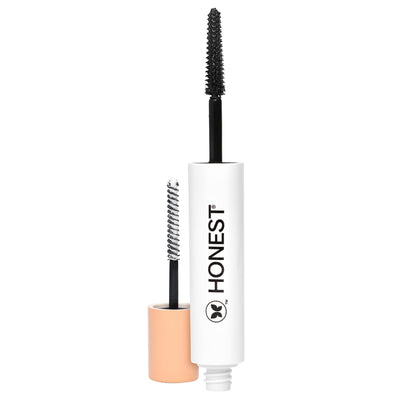 Honest Beauty Extreme Length Mascara + Lash Primer | 2-in-1 steigert Wimpernlänge, Volumen und Defin