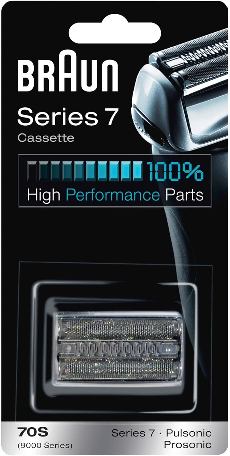 Braun Series 7 Elektrorasierer Scherkopf Kassette, Ersatzscherteil kompatibel mit Rasierer Herren Se