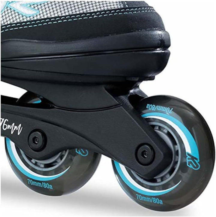 K2 Inline Skates Marlee Für Mädchen Mit K2 Softboot, Blue, 30B0202 S (EU: 29-34 / UK: 10-1 / US: 11-