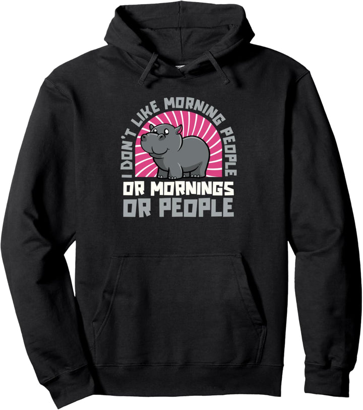 Nilpferd Hippo - Flusspferd Pullover Hoodie