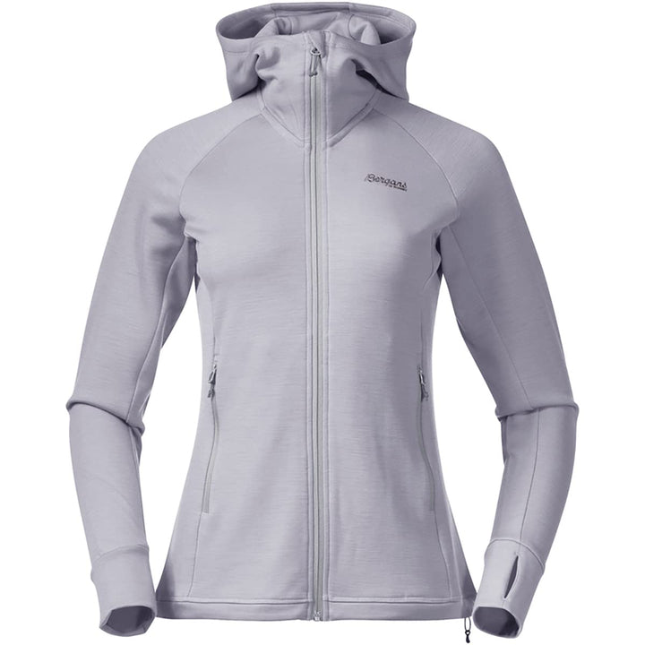 Bergans Ulstein Wool Hood W Jacket XS Aluminium, XS Aluminium