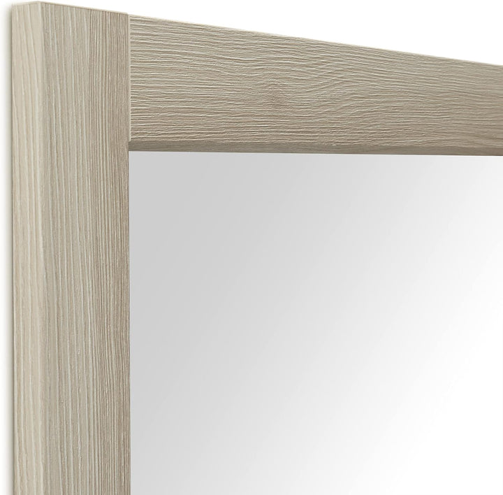 ARHome Bodenspiegel, 160 x 60 cm, Esche Creme, Wandspiegel, Made in Italy Creme Esche 160 x 60, Crem