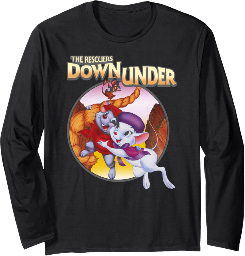 Disney The Rescuers Down Under Bernard Bianca And Jake Langarmshirt