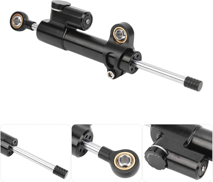 Stabilisator für Motorrad-Lenkungsdämpfer 10,1 Zoll Univeisal Lenkungsdämpfer-Stabilisator Dämpft CN
