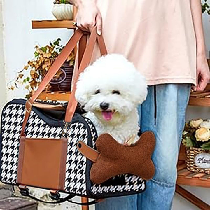 Amoilly Hundeautositz, Mittelkonsole Welpen-Autositz, Katzenerhöhung für Auto, schmutzabweisende, tr