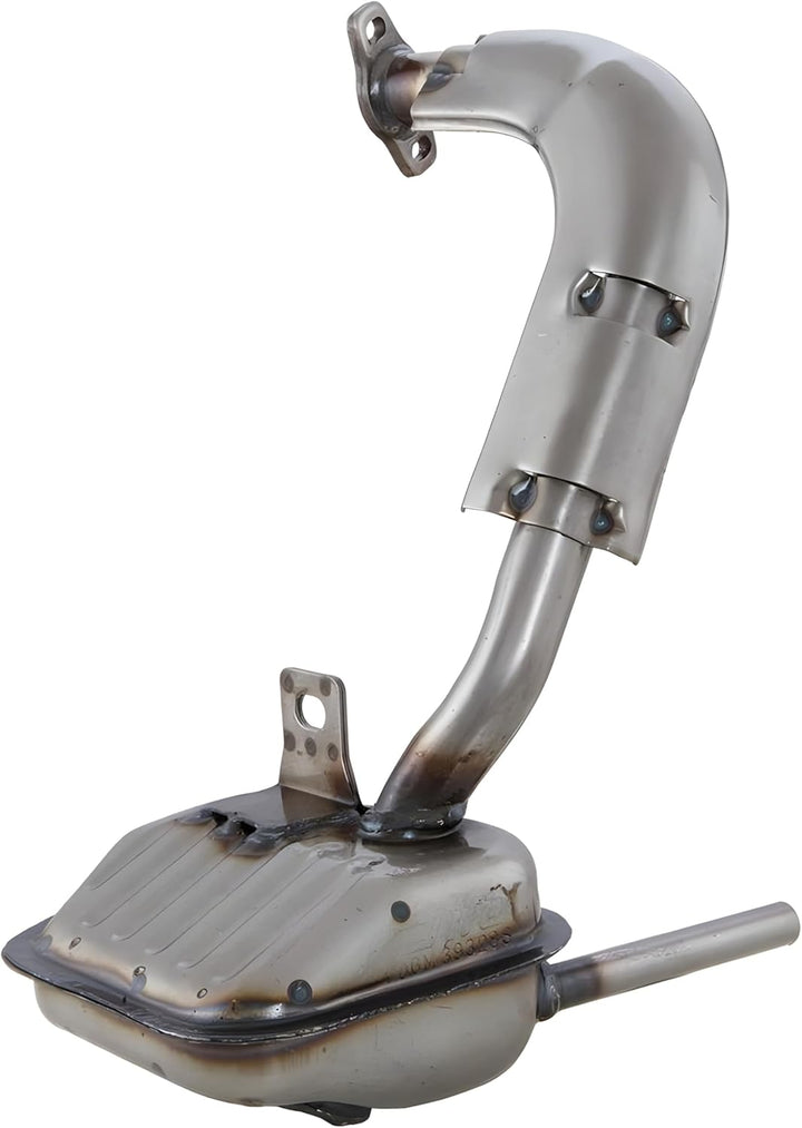 Auspuffanlage LeoVince Komplettanlage SITO, Stahl für Piaggio Vespa 50 / Special / 125 Primavera