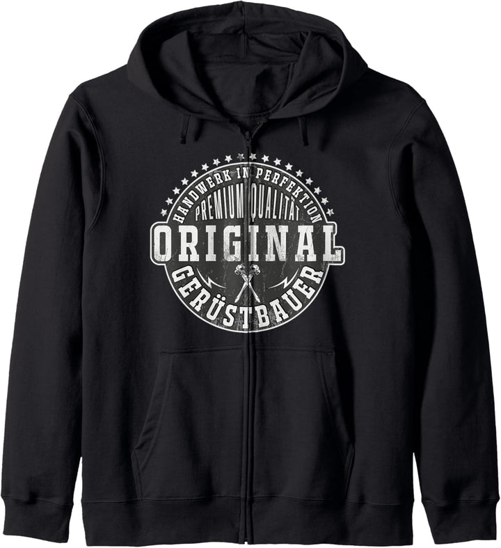 Original Gerüstbauer Kapuzenjacke