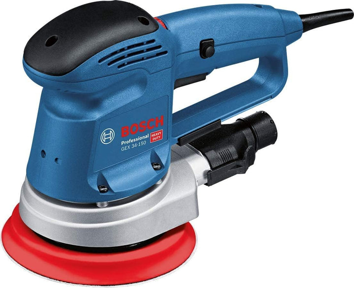 Bosch Professional Exzenterschleifer GEX 34-150 (inkl. Schleifteller-⌀ 150 mm, Schleifblatt C470 für