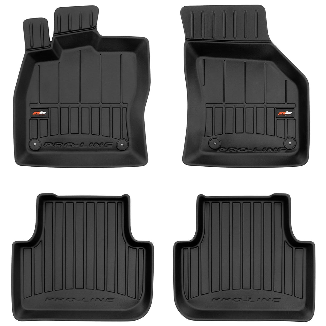 M MOTOS Gummimatten Auto Fussmatte passt für Volkswagen Golf Sportsvan 2014-2020 Verbessern Sie Ihre