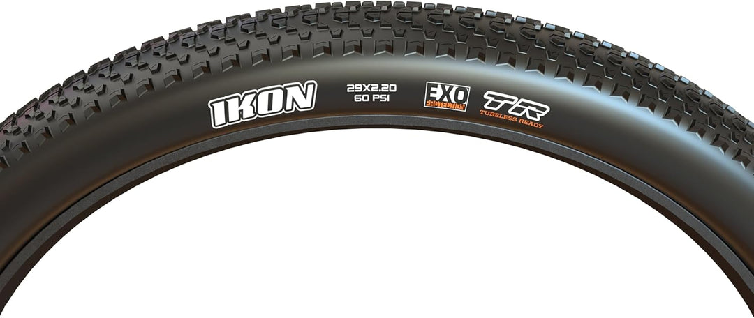 Maxxis Reifenmantel Ikon Exo TR 29X220 3C K 120TPI 29 x 2,00 Schwarz, 29 x 2,00 Schwarz