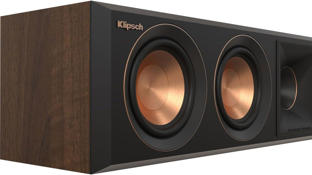 klipsch Referenz Premiere RP-404C II Nussbaum Center Channel Lautsprecher Braun, Braun