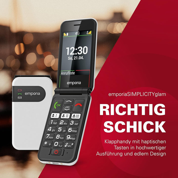 emporiaSIMPLICITYglam 4g, weiss