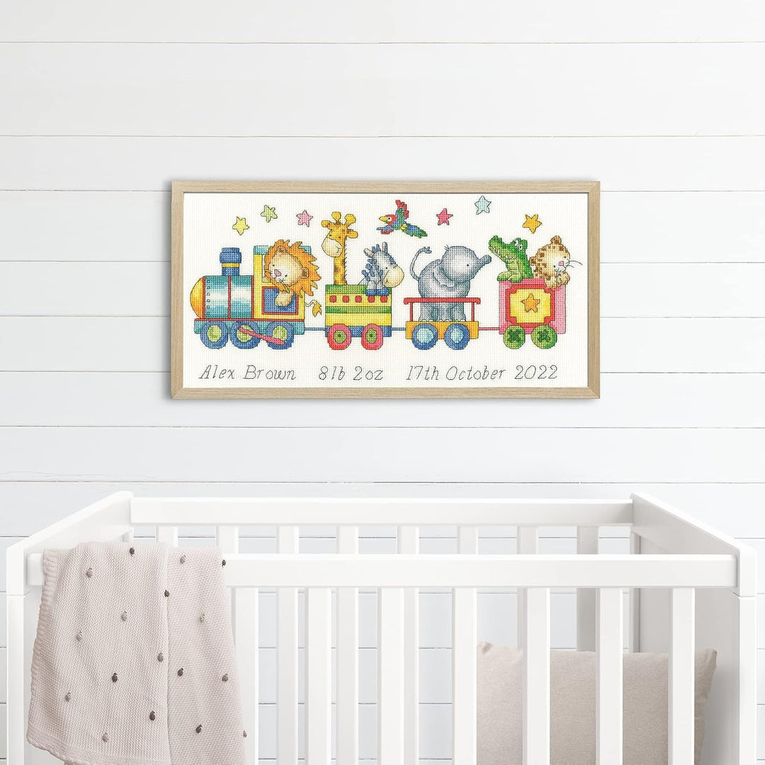 Bothy Threads Kreuzstich-Set – Choo Choo Zug