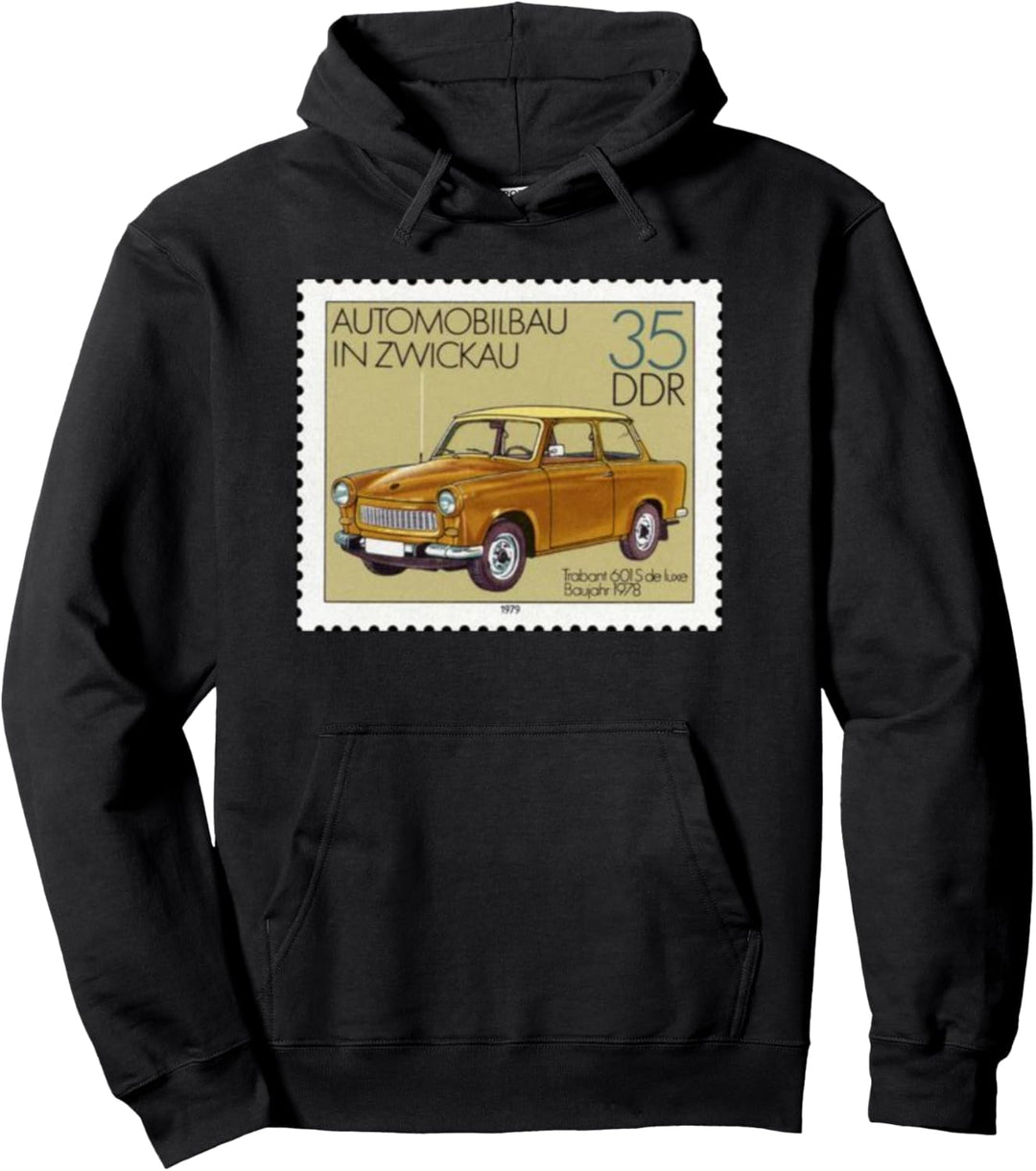Trabant 601 S Design - Trabant Retro Auto - Go Trabi Pullover Hoodie