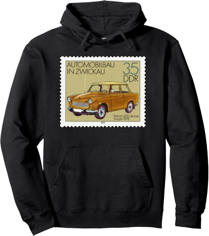 Trabant 601 S Design - Trabant Retro Auto - Go Trabi Pullover Hoodie