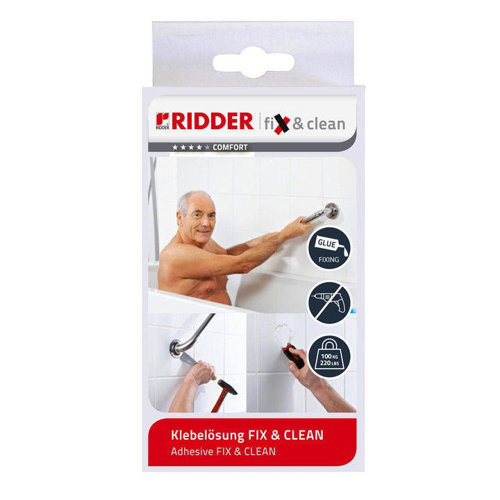 RIDDER Assistent A2000000 Montage-Set, Klebelösung Fix & Clean