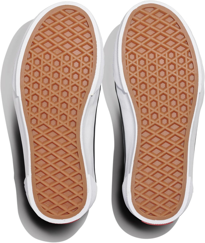 Vans Unisex Kinder Caldrone Sneaker 36.5 EU Suede Mesh Black White, 36.5 EU Suede Mesh Black White