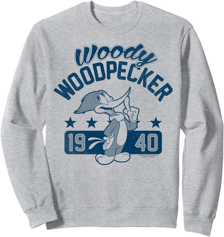 Woody Woodpecker Vintage 1940 Portrait Sweatshirt